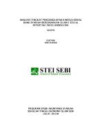 ANALISIS TINGKAT PENGUNGKAPAN KINERJA SOSIAL BANK SYARIAH BERDASARKAN ISLAMIC SOCIAL REPORTING INDEX.pdf