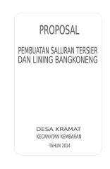 Proposal Pembuatan SaluranTersier dan Lining Bangkoneng.docx
