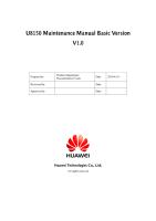 2.U8150 Maintenance Manual Basic Version V1.0.pdf