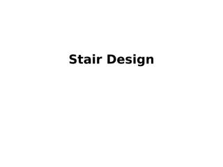 تصميم السلالم.ppt
