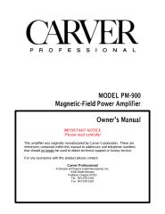 carver amplificador pm900.pdf