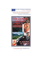 The Quran and Modern Science - Dr. Zakir Abdul Karim Naik...pdf