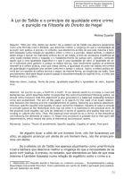 A Lei de Talião e o princípio de igualdade entre crime e punição na Filosofia do Direito de Hegel.pdf