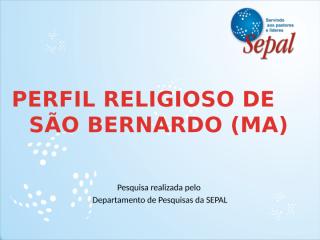 Perfil Religioso de São Bernardo.pptx