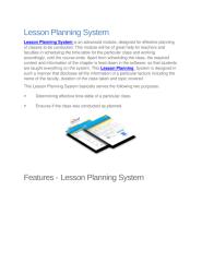 Lesson Planning System.docx